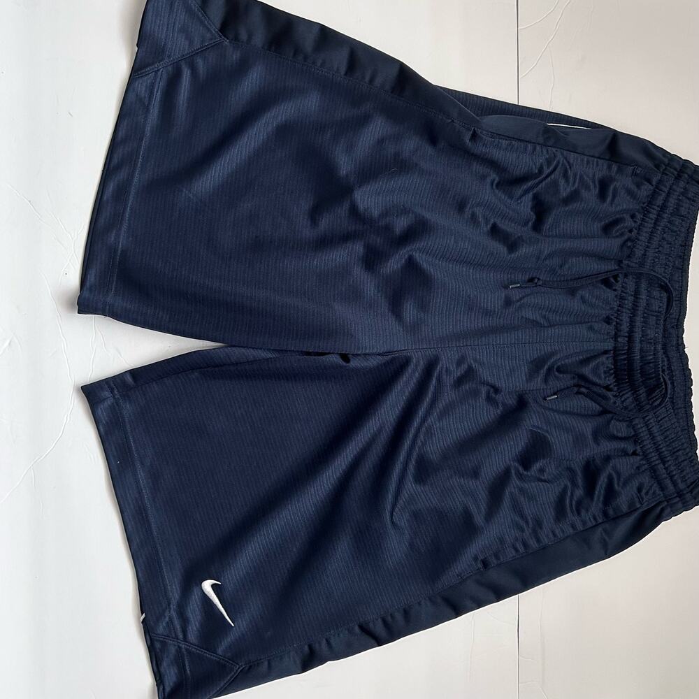 Mens Nike Dri Fit Blue Basketball Shorts Medium - Picture 3 of 5